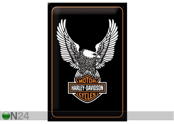 Retro metallposter Harley-Davidson 20x30cm