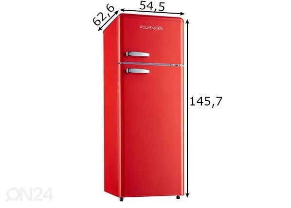 Retrokülmik Wolkenstein GK212.4RT FR mõõdud