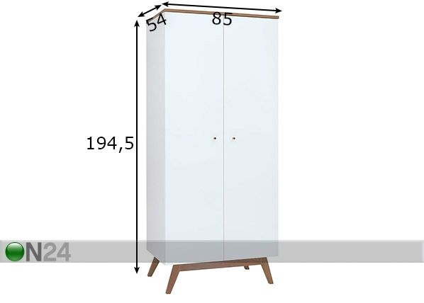Riidekapp mõõdud