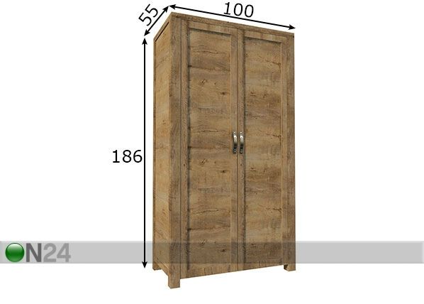 Riidekapp mõõdud