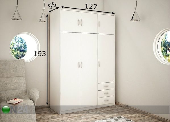 Riidekapp mõõdud