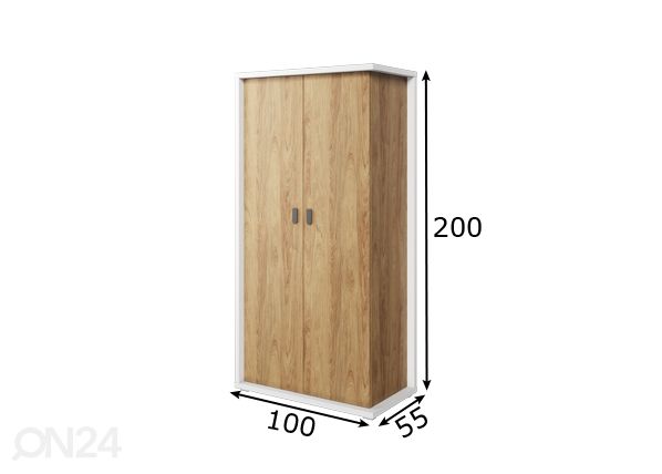 Riidekapp mõõdud
