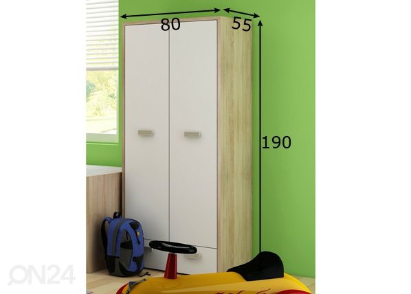 Riidekapp mõõdud