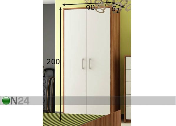 Riidekapp mõõdud