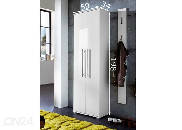 Riidekapp Inside mõõdud