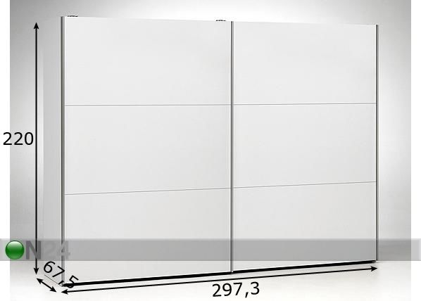Riidekapp Stock mõõdud