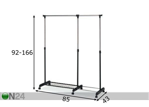 Riidestange mõõdud