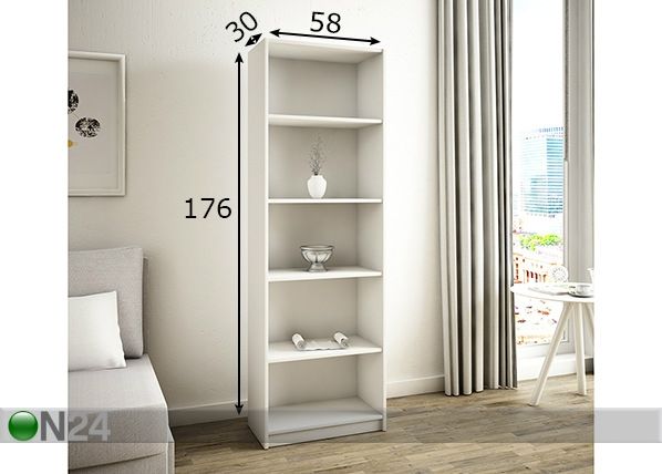 Riiul 58 cm mõõdud