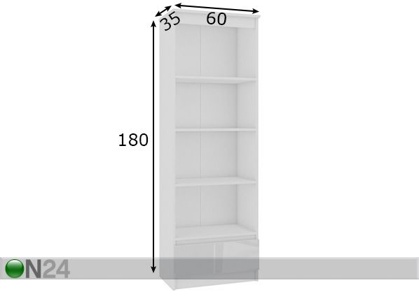 Riiul 60 cm mõõdud