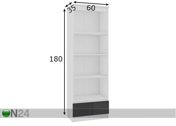 Riiul 60 cm mõõdud