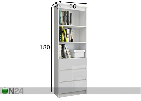 Riiul 60 cm mõõdud