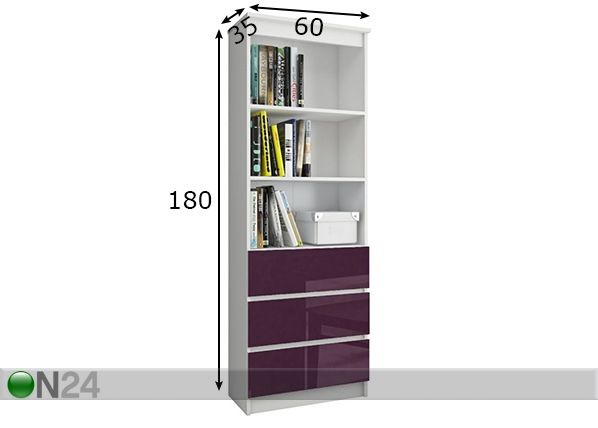 Riiul 60 cm mõõdud