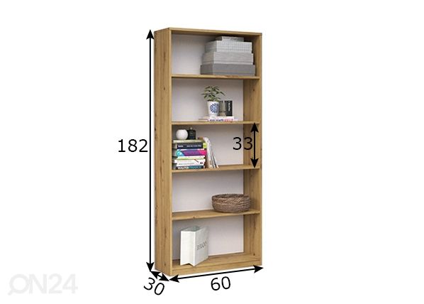 Riiul 60 cm mõõdud
