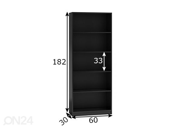 Riiul 60 cm mõõdud