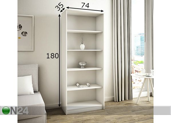 Riiul 74 cm mõõdud