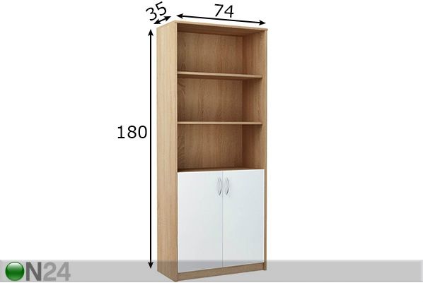 Riiul 74 cm mõõdud