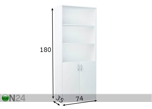 Riiul 74 cm mõõdud