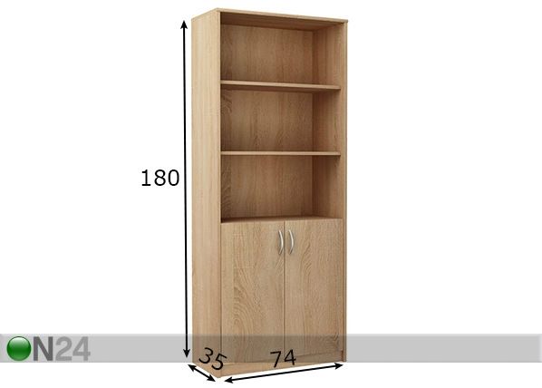 Riiul 74 cm mõõdud