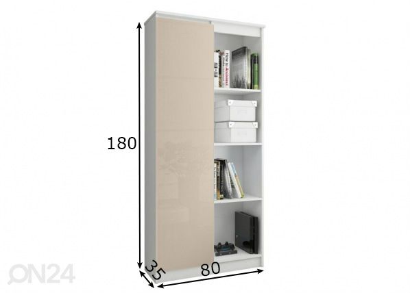 Riiul 80 cm mõõdud