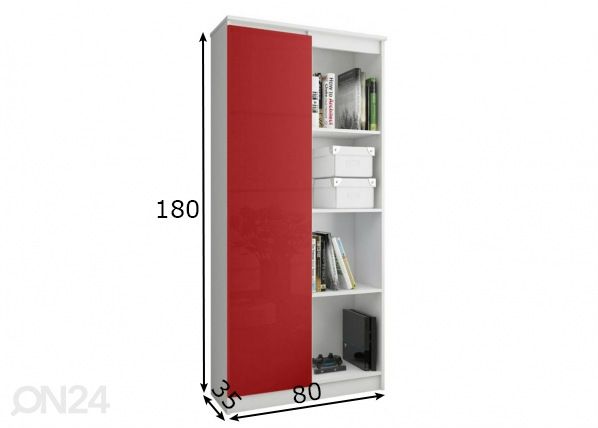 Riiul 80 cm mõõdud