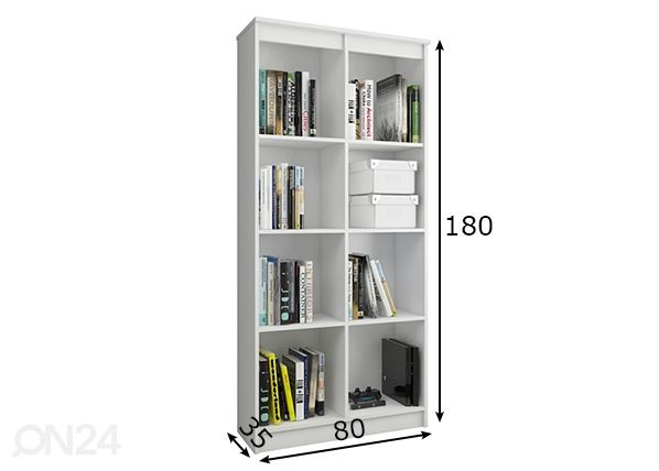 Riiul 80cm mõõdud