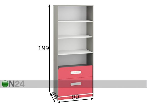 Riiul mõõdud