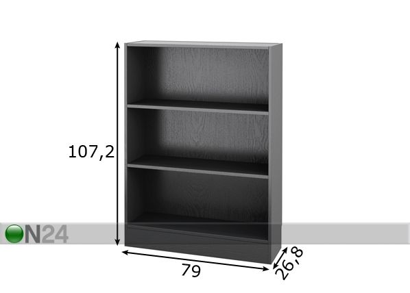 Riiul Basic mõõdud