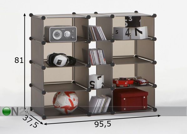 Riiul Box 2 mõõdud
