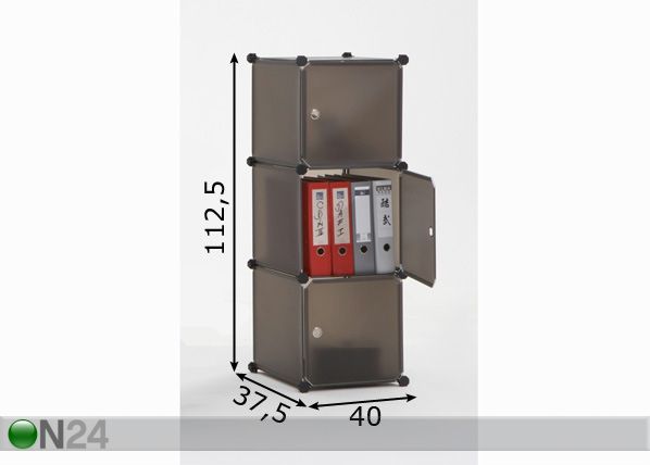 Riiul Box 3 mõõdud