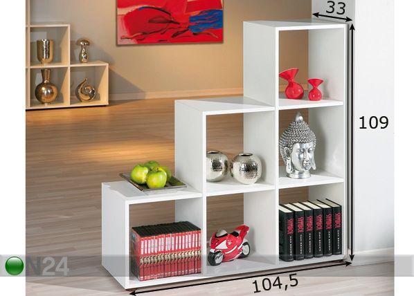 Riiul Cadore 6 mõõdud