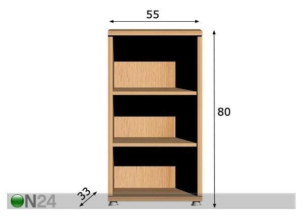 Riiul Concept mõõdud