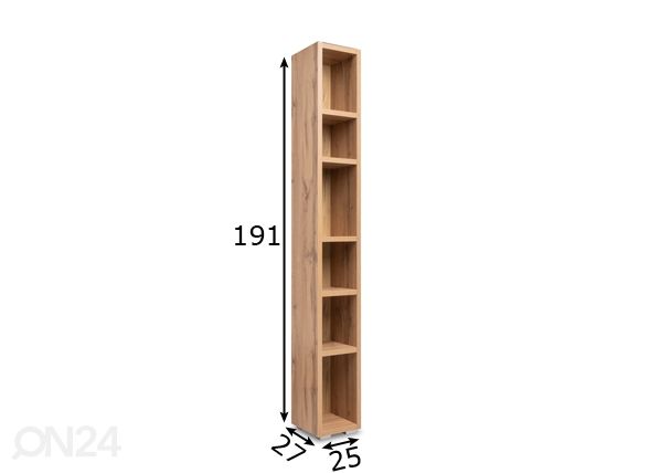 Riiul Image mõõdud