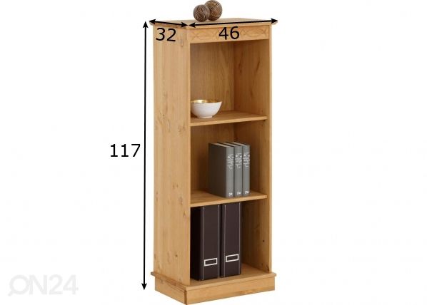 Riiul Indra 46 cm mõõdud
