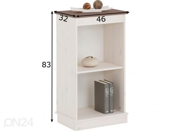 Riiul Indra 46 cm mõõdud