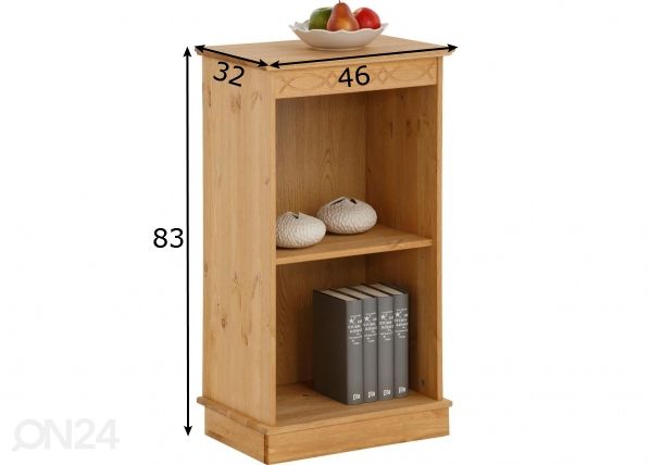 Riiul Indra 46 cm mõõdud