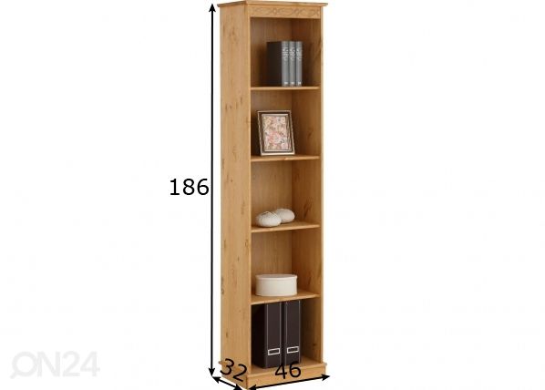 Riiul Indra 46 cm mõõdud