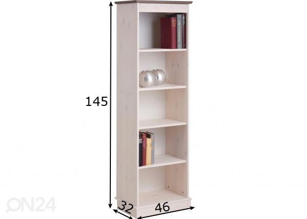 Riiul Indra 46 cm mõõdud