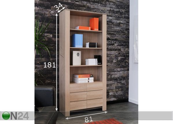 Riiul Nolita mõõdud