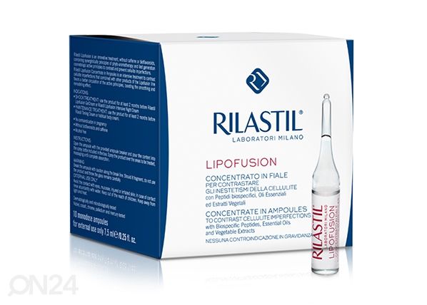 Rilastil Lipofusion tselluliidihooldus ampullid
