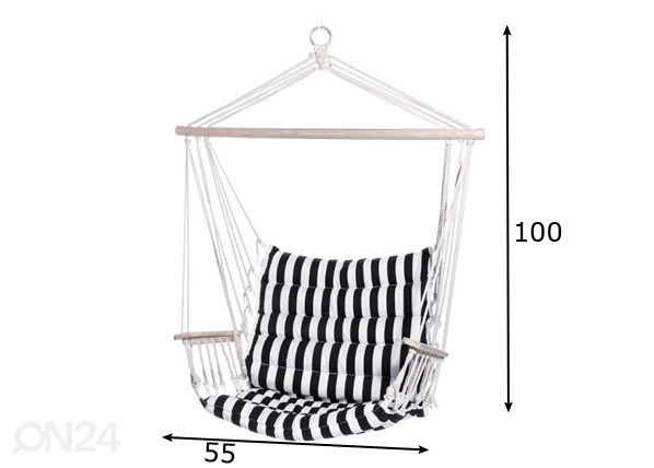 Ripptool Hammock 100x55 cm mõõdud
