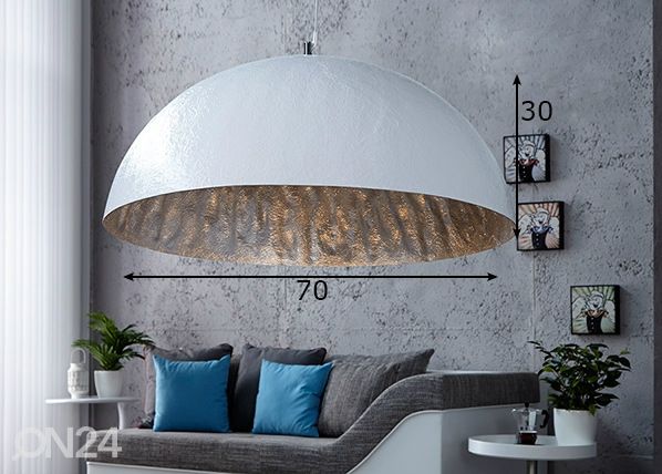 Rippvalgusti Glow Ø 70 cm mõõdud