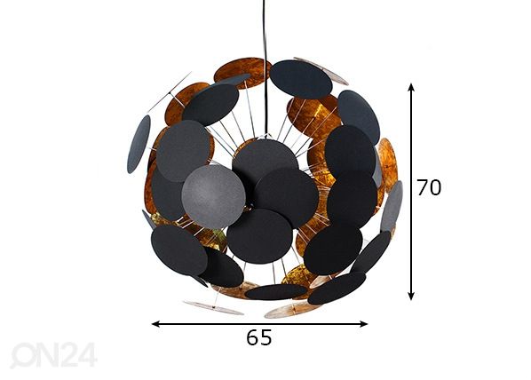 Rippvalgusti Infinity mõõdud