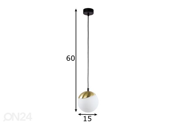 Rippvalgusti Santa mõõdud