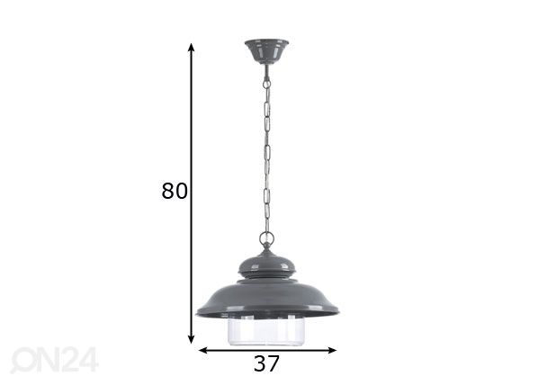 Rippvalgusti Tora ST Ø 37 cm