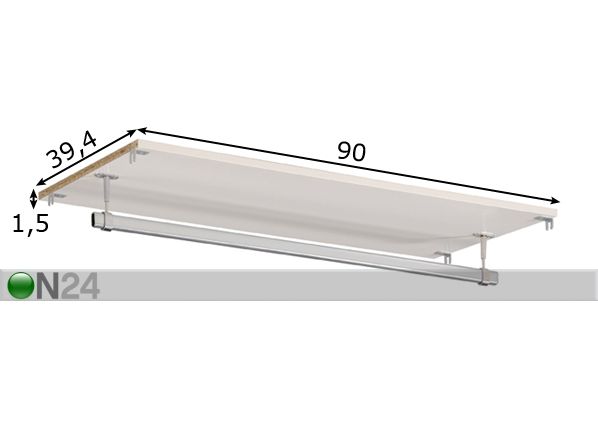 Riputustoruga moodul Easy Dress mõõdud