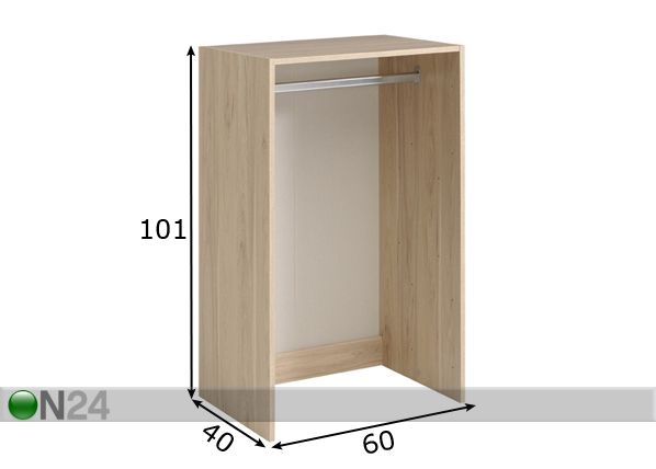 Riputustoruga moodul Easy Dress 60 cm mõõdud