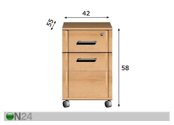 Sahtliboks Concept mõõdud
