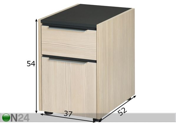 Sahtliboks Monez mõõdud