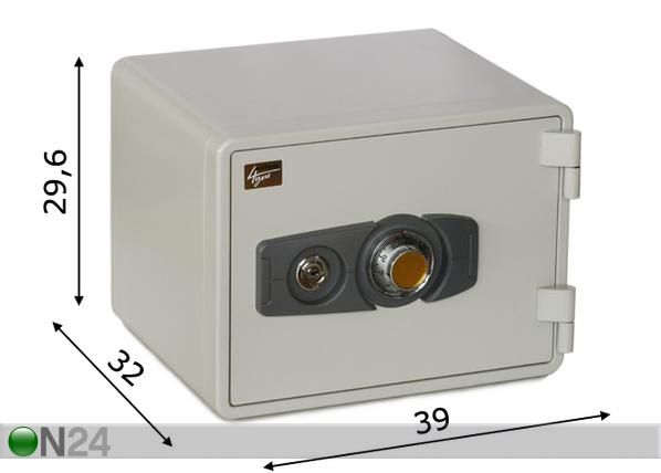 Seif SM-015 mõõdud