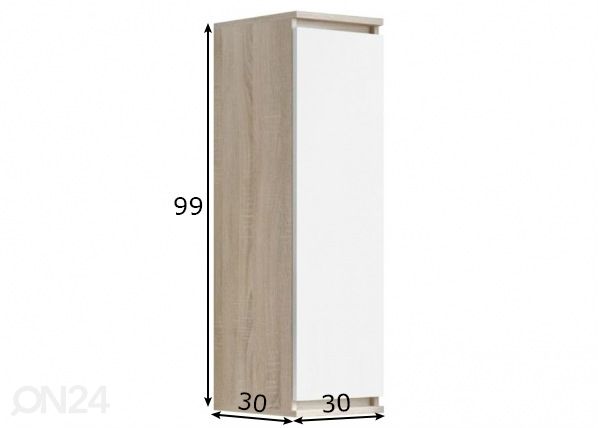 Seinakapp 30 cm mõõdud